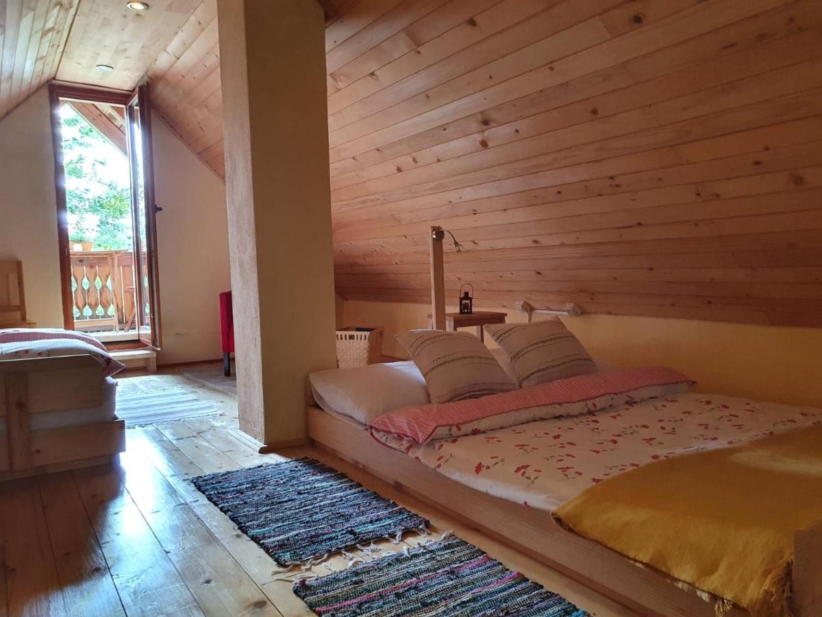 Mountain Eco Chalet Konjska Dolina On 1400 M Asl -Near Pokljuka Srednja Vas v Bohinju Exterior foto