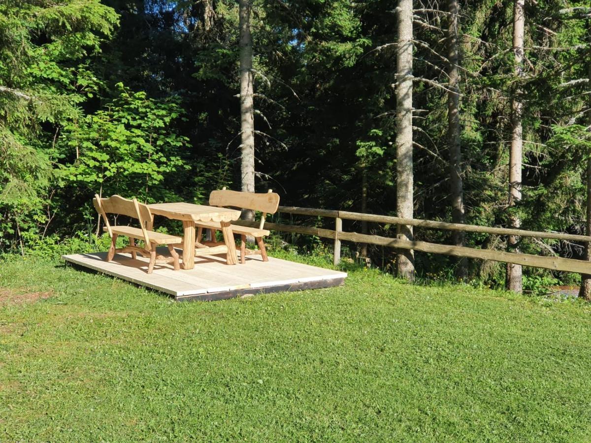 Mountain Eco Chalet Konjska Dolina On 1400 M Asl -Near Pokljuka Srednja Vas v Bohinju Exterior foto