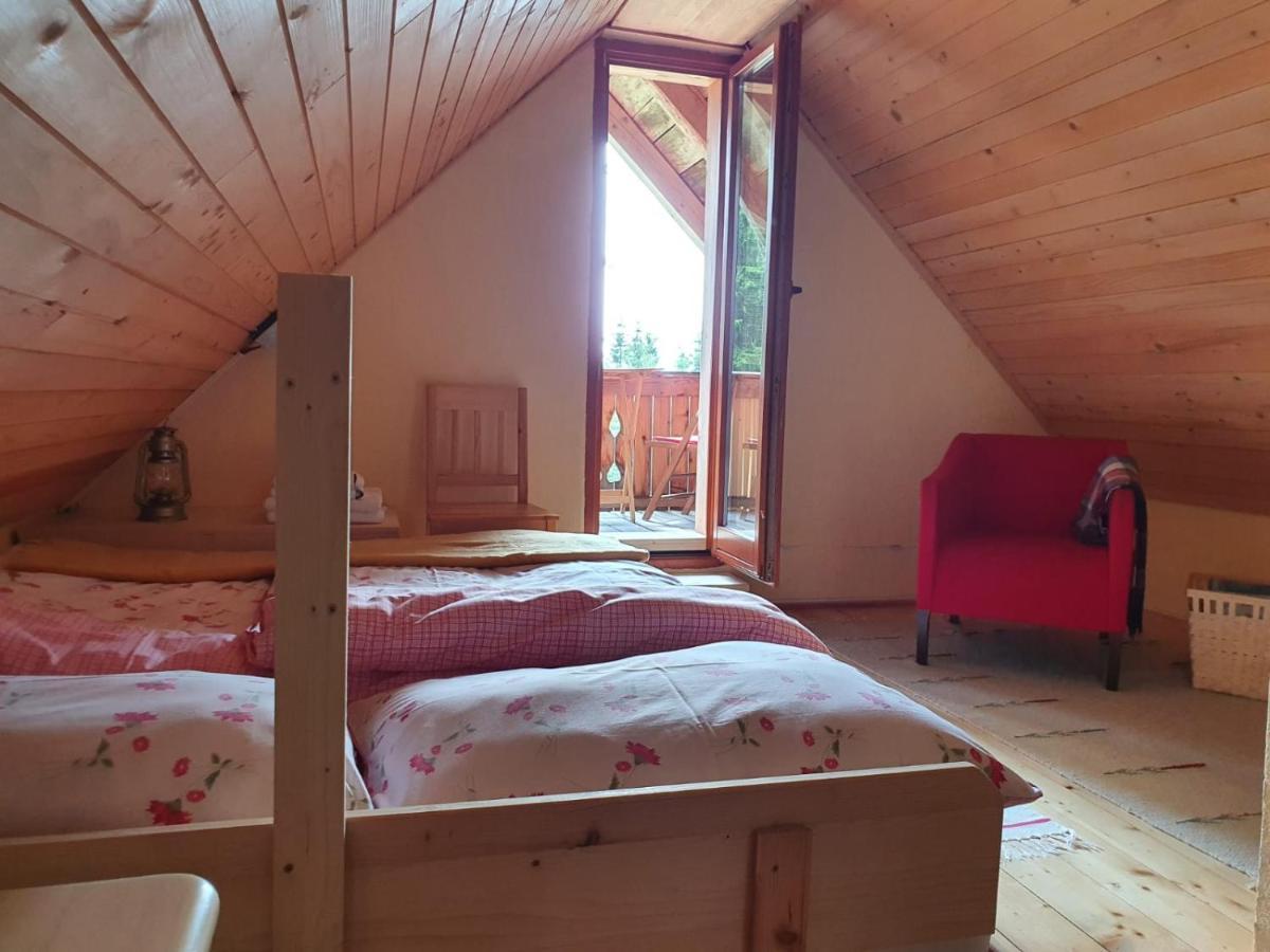 Mountain Eco Chalet Konjska Dolina On 1400 M Asl -Near Pokljuka Srednja Vas v Bohinju Exterior foto